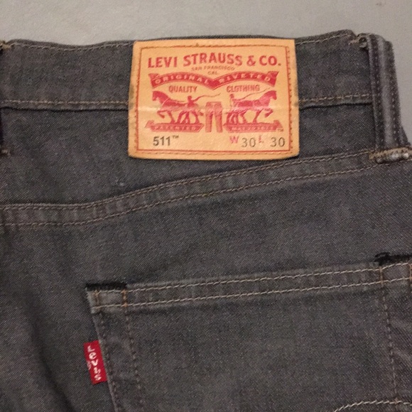 Levi’s 511 grey jeans - Picture 2 of 7